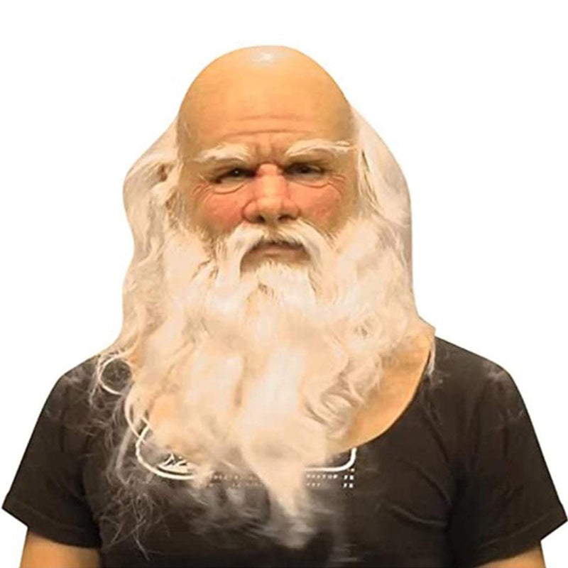 Halloween Elderly Man Latex Costume Mask