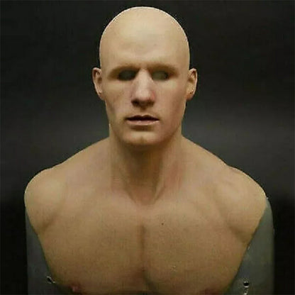 Halloween Elderly Man Latex Costume Mask