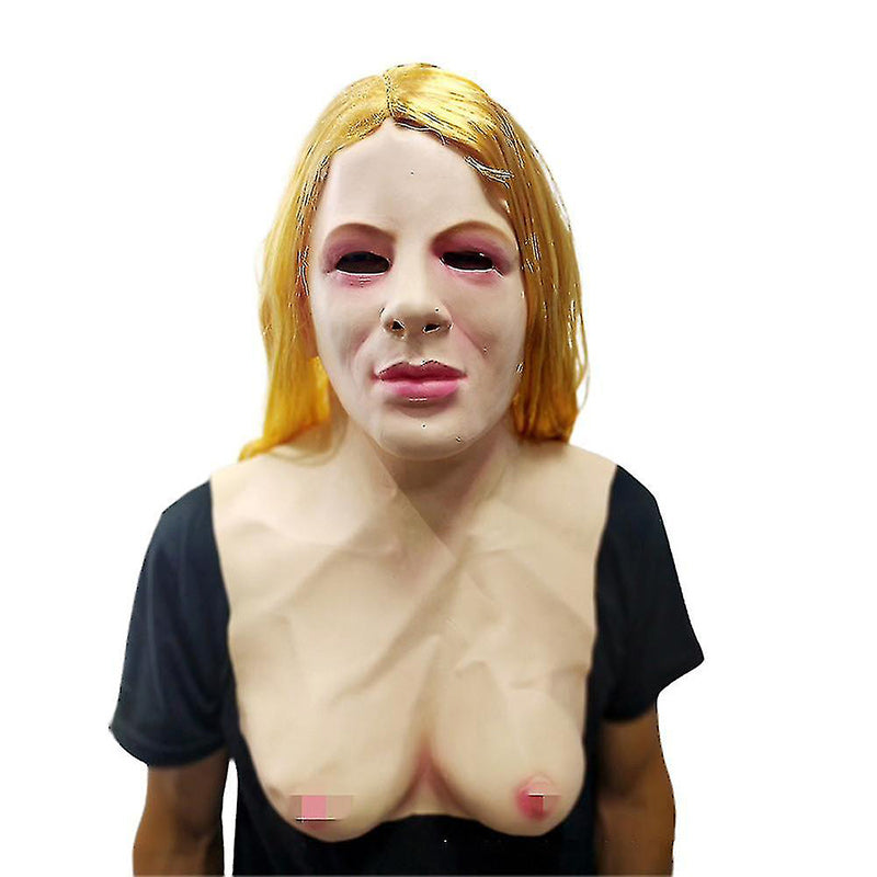 Halloween Elderly Man Latex Costume Mask