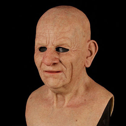 Halloween Elderly Man Latex Costume Mask