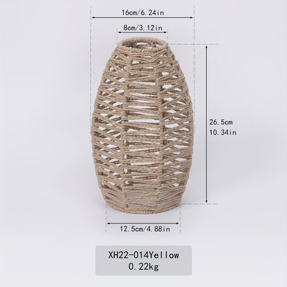 Handwoven Paper Rope Pendant Light Shade