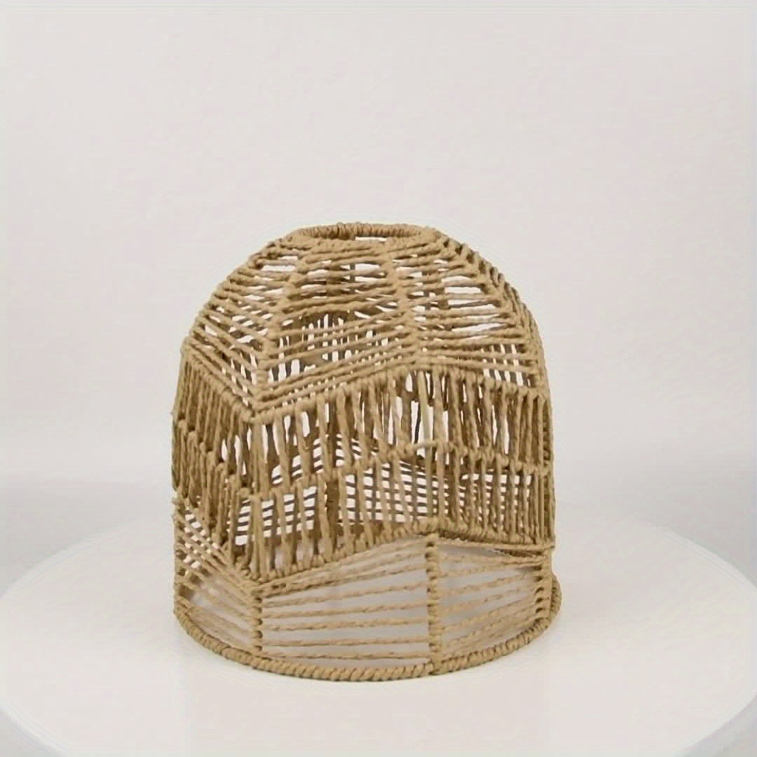 Handwoven Paper Rope Pendant Shade