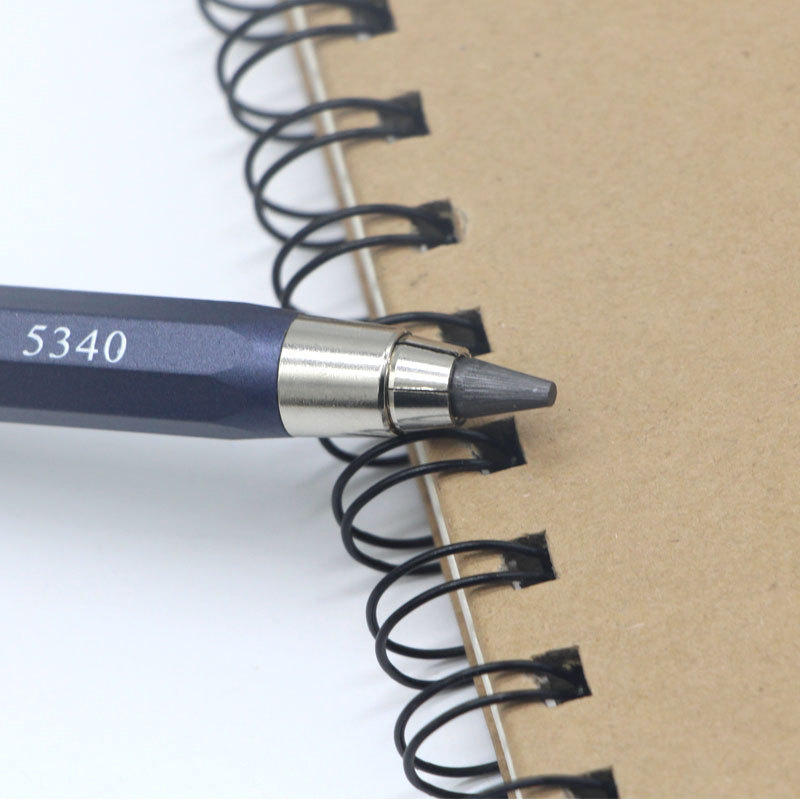 Heavy Duty 5.6mm Metal Mechanical Pencil for Sketching and Drafting