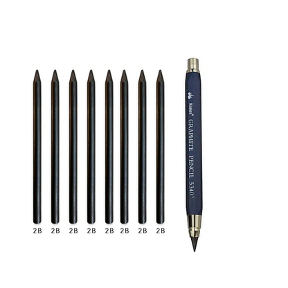Heavy Duty 5.6mm Metal Mechanical Pencil for Sketching and Drafting