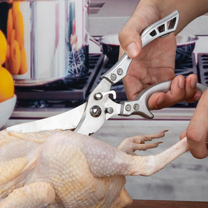 Heavy Duty Stainless Steel Bone Cutting Kitchen Scissors