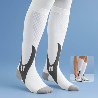 High-Grade Compression Socks for Leg Support with Graduated Compression