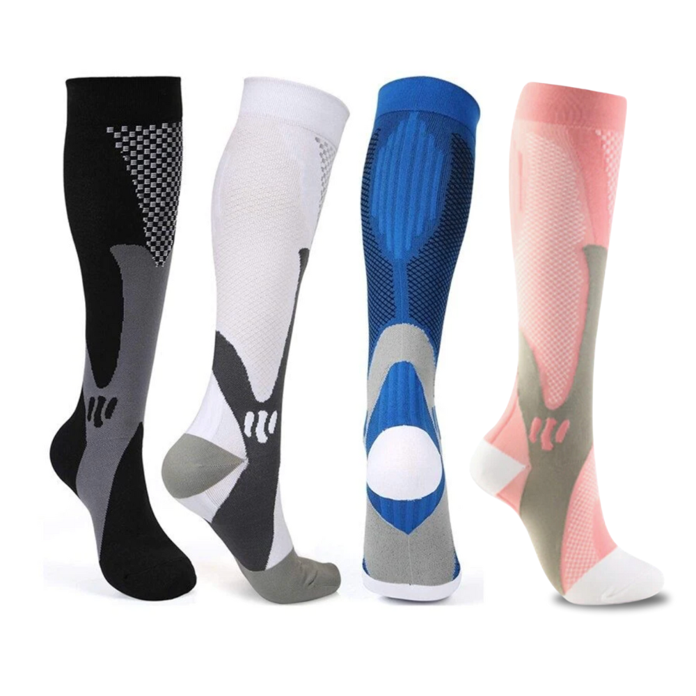 High-Grade Compression Socks for Leg Support with Graduated Compression