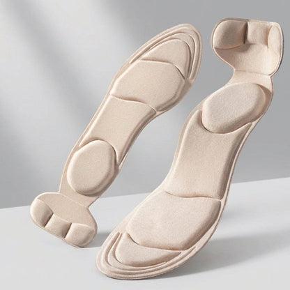 High Heel Insole Inserts with EVA Cushioning and Non-Slip Support