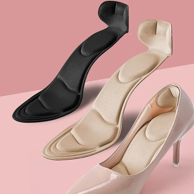 High Heel Insole Inserts with EVA Cushioning and Non-Slip Support