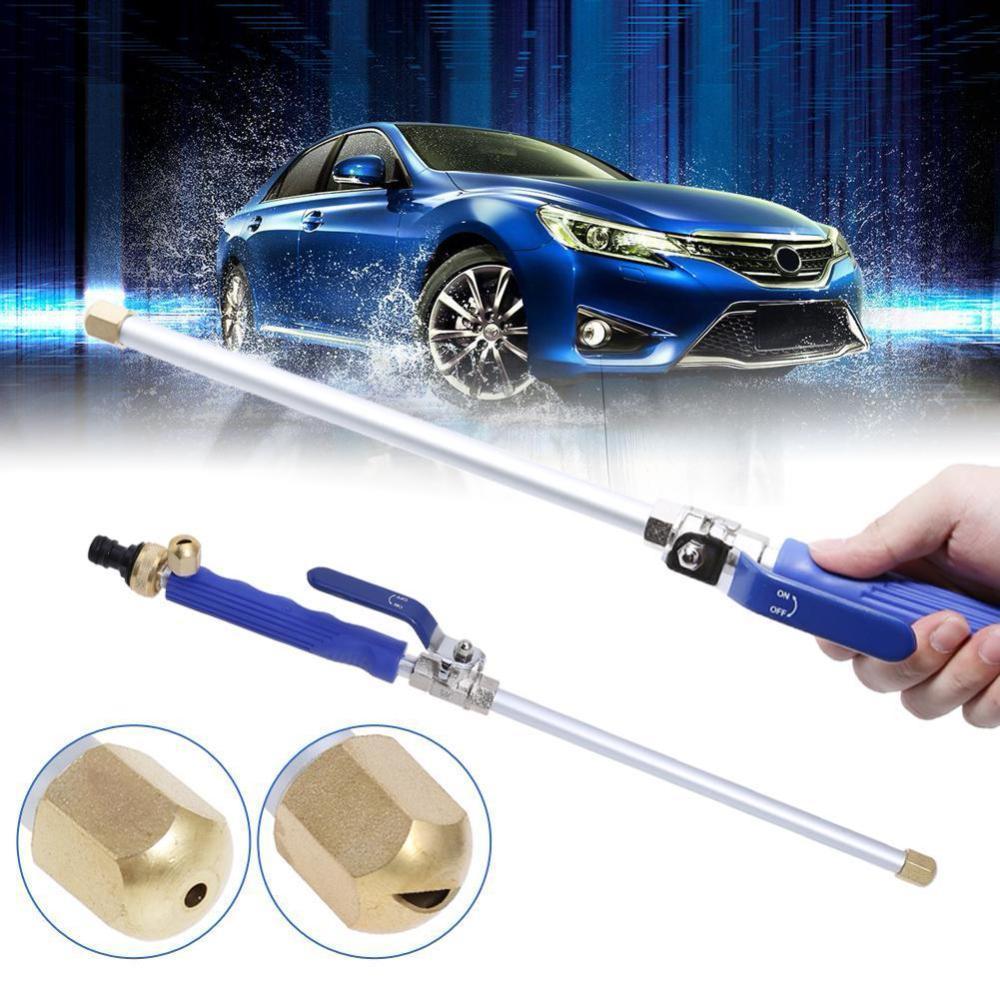High Pressure Washer Hose Attachment with Dual Brass Nozzles