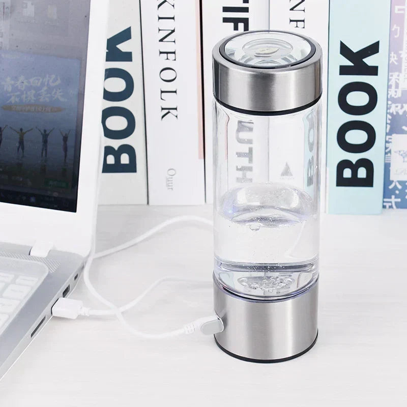 Hydrogen Water Bottle 1.5L with Molecular Hydrogen Generator and BPA-Free Design