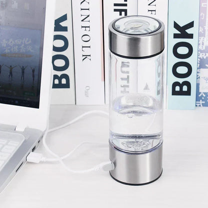 Hydrogen Water Bottle 1.5L with Molecular Hydrogen Generator and BPA-Free Design