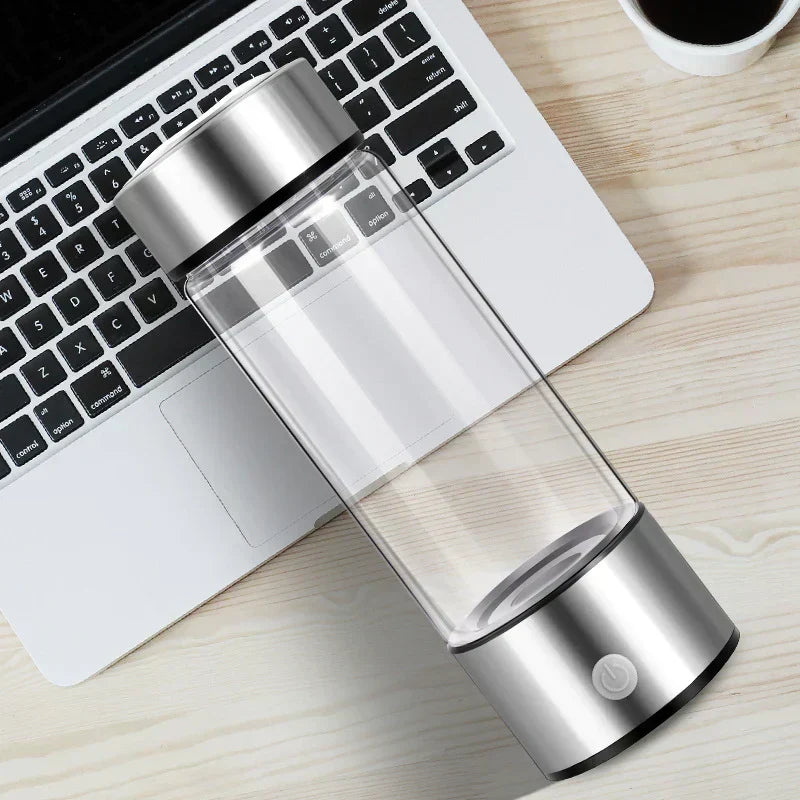 Hydrogen Water Bottle 1.5L with Molecular Hydrogen Generator and BPA-Free Design
