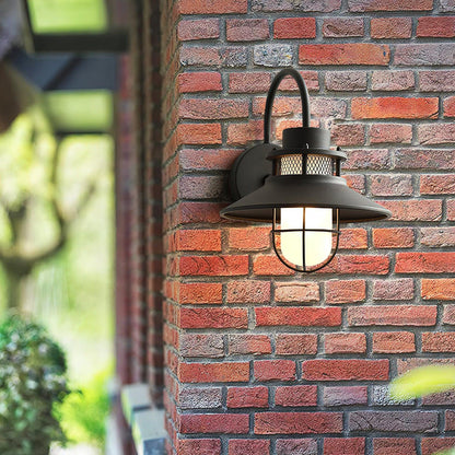 Industrial IP44 Outdoor Wall Light