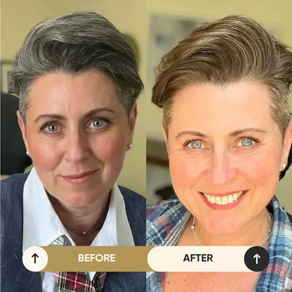 Instant Hair Dye Shampoo for Quick Color Refresh and Root Touch Ups