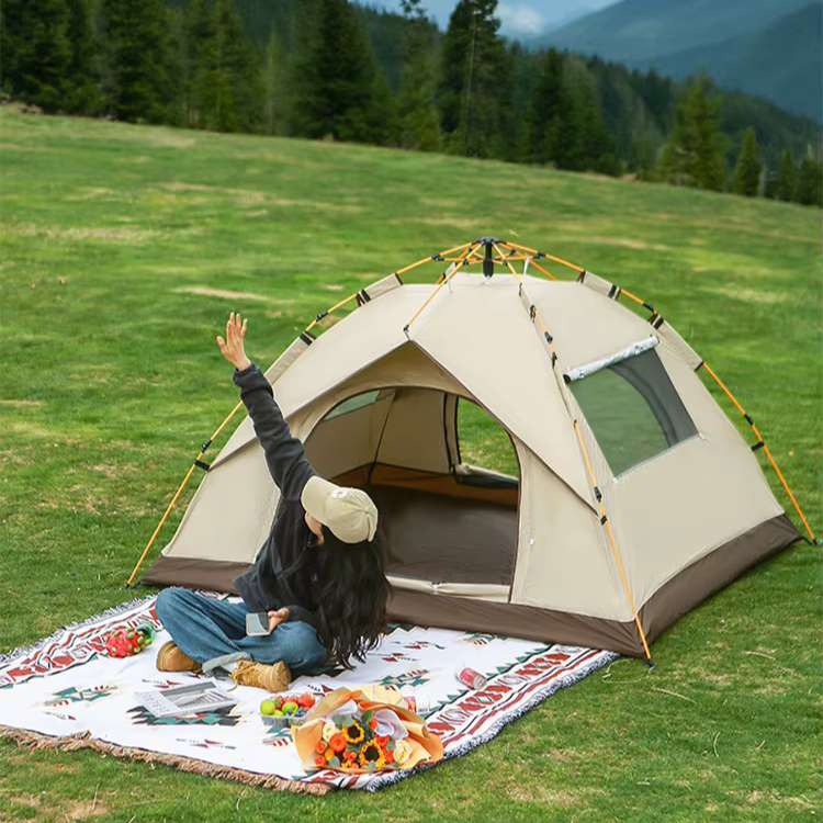 Instant Pop-Up Camping Tent with Ventilation and Lightweight Design