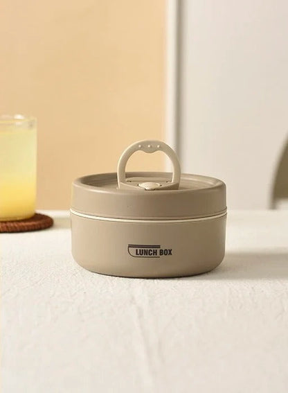 Insulated Stainless Steel Lunch Box with Leak-Resistant Seal
