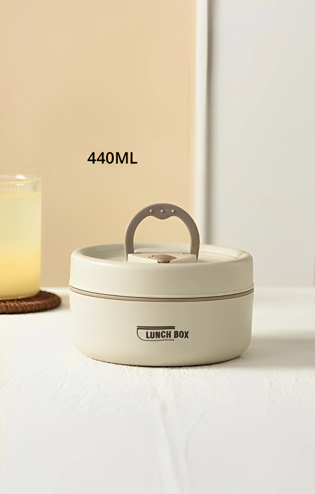 Insulated Stainless Steel Lunch Box with Leak-Resistant Seal