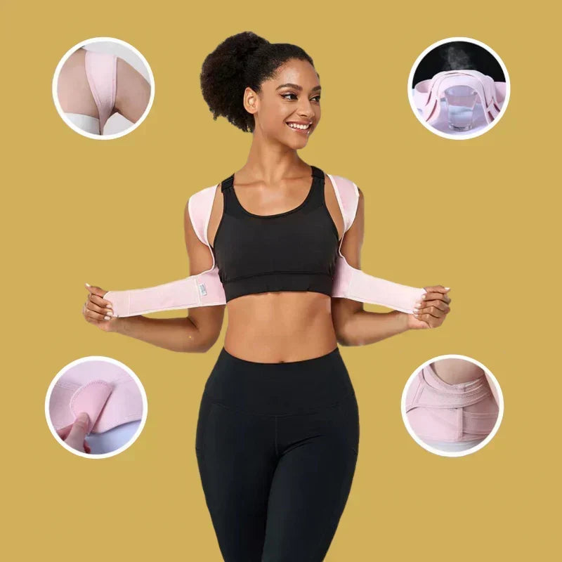 Invisible Back Stabilizer with Ergonomic and Adjustable Design