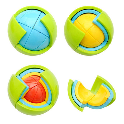 Kids 3D Brain Teaser Puzzle Ball Educational Toy