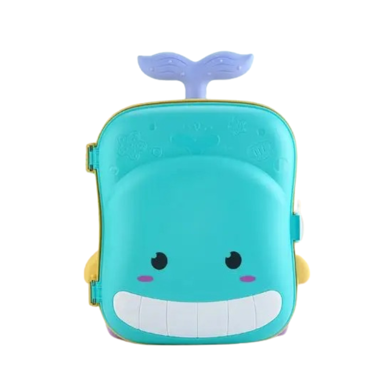 Kids' Beach Play Cart with Rake, Shovel, Watering Can and Water Mill