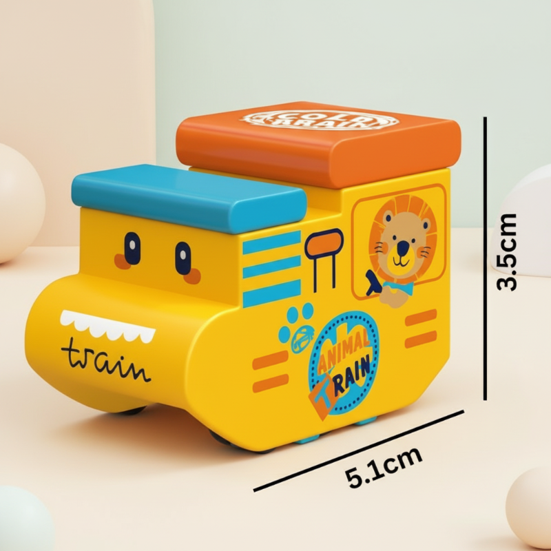Kids Magnetic Track Building Set with Rechargeable Electric Train