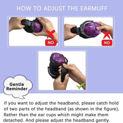 Kids Noise Reduction Ear Muffs for Comfortable Sound Protection