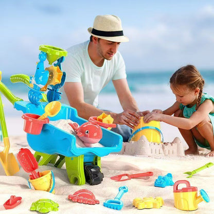 Kids' Outdoor Sand and Beach Wheelbarrow Play Set