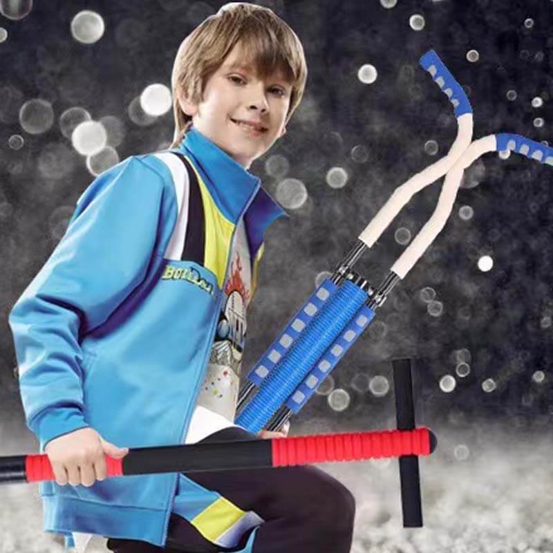 Kids Pogo Stick for Ages 9+ with Non-Slip Foot Pedals and Foam Handle