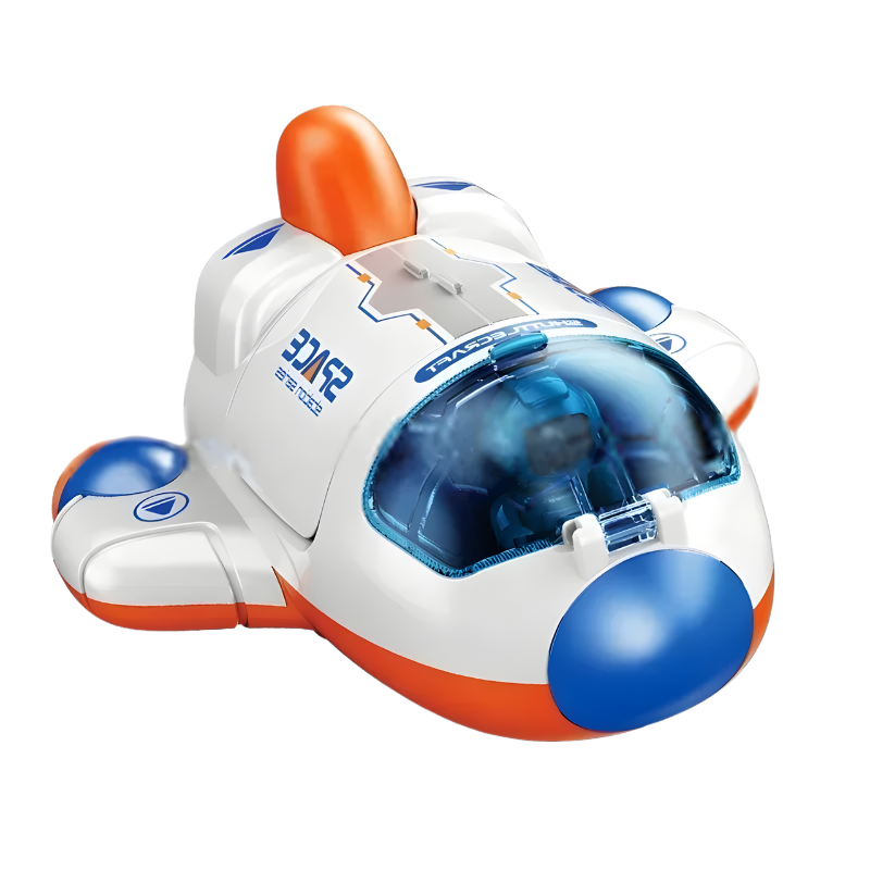Kids Space Adventure Toy Set with Astronaut Vehicles and Detachable Parts