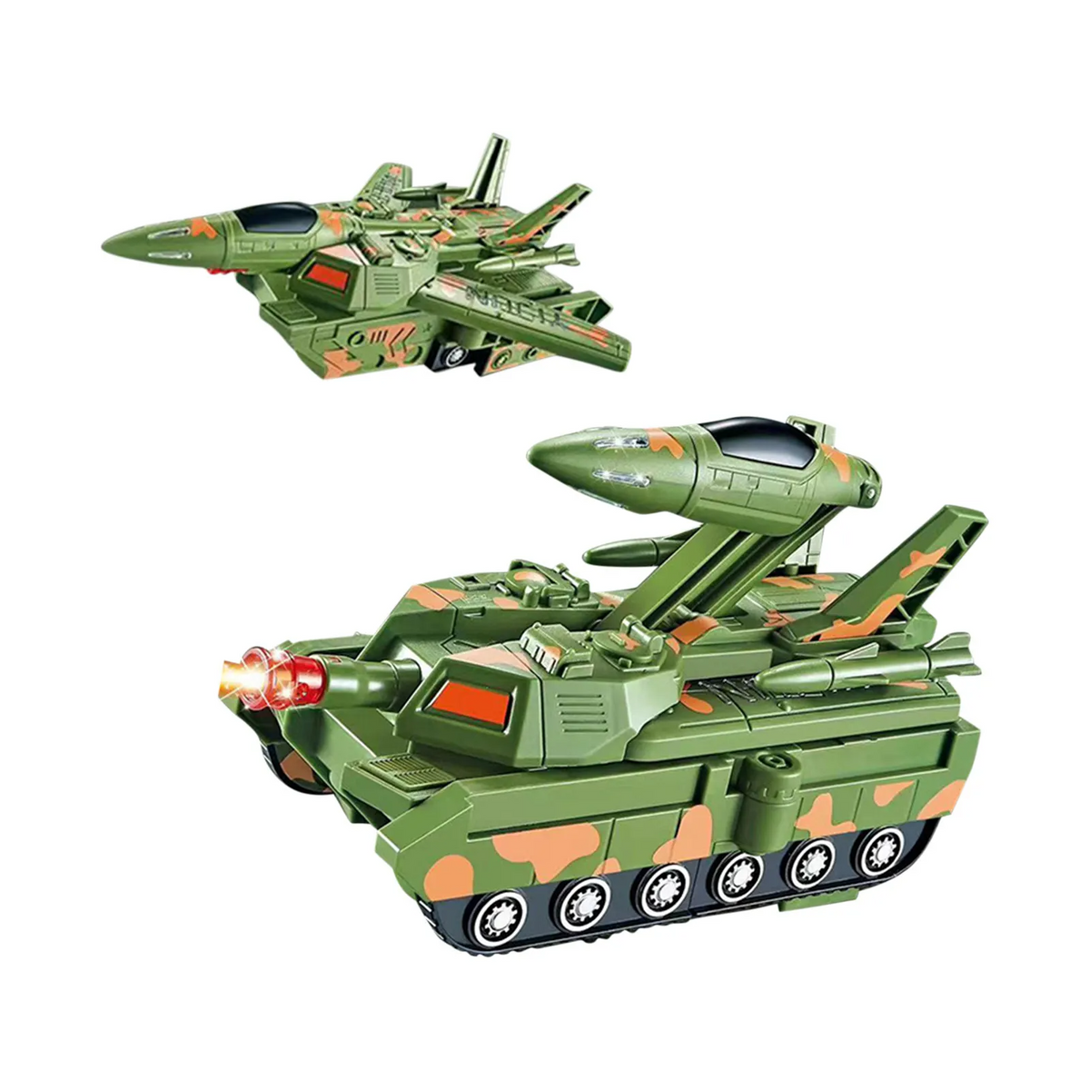 Kids' Transforming Robot Toy Car with Remote Control and Obstacle Detection