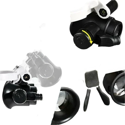 LED Magnifying Glasses with 8x, 15x and 23x Magnification