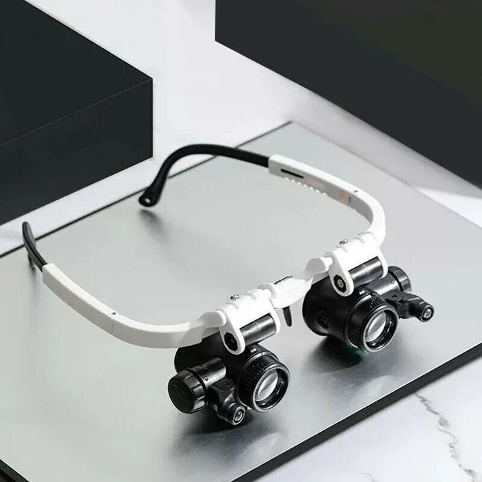 LED Magnifying Glasses with 8x, 15x and 23x Magnification