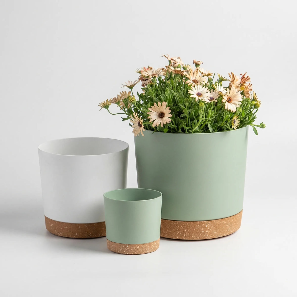 Large Lightweight Plant Pot with Drainage Holes for Indoor and Outdoor Use