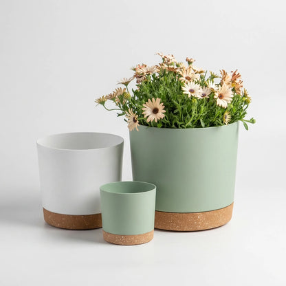 Large Lightweight Plant Pot with Drainage Holes for Indoor and Outdoor Use