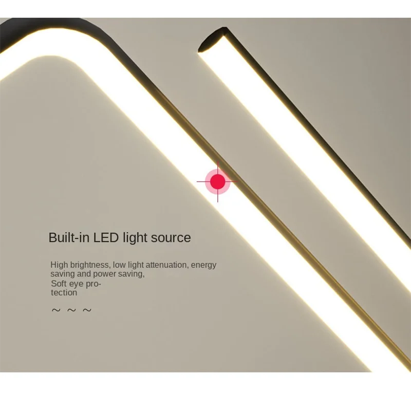 Lampada a sospensione lineare LED in alluminio