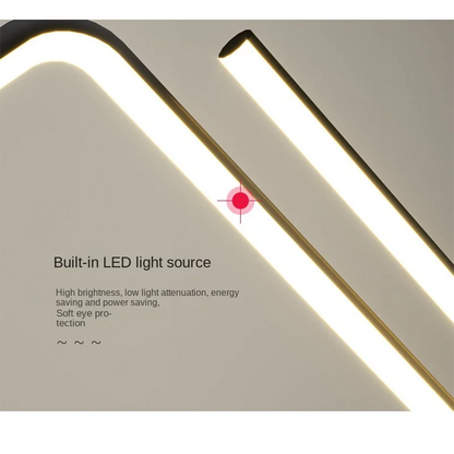 Lampada a sospensione lineare LED in alluminio