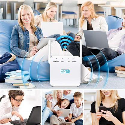 Long Range WiFi Repeater for Extended Home Coverage