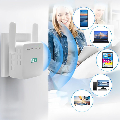 Long Range WiFi Repeater for Extended Home Coverage