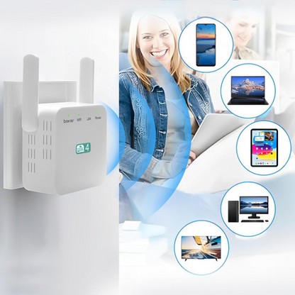 Long Range WiFi Repeater for Extended Home Coverage