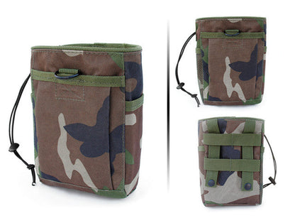MOLLE Tactical Dump Pouch with 600D Nylon and Drawstring Closure