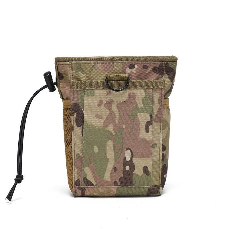 MOLLE Tactical Dump Pouch with 600D Nylon and Drawstring Closure