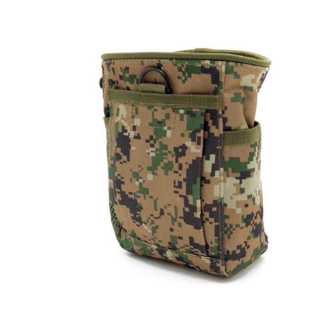MOLLE Tactical Dump Pouch with 600D Nylon and Drawstring Closure