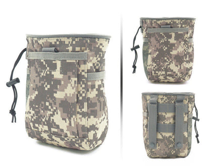MOLLE Tactical Dump Pouch with 600D Nylon and Drawstring Closure
