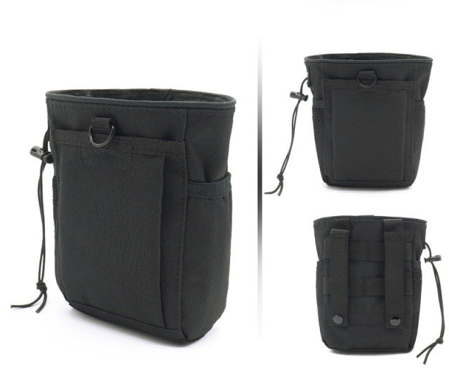 MOLLE Tactical Dump Pouch with 600D Nylon and Drawstring Closure