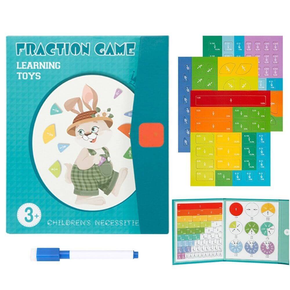 Magnetic Fraction Disk Demonstrator for Hands-On Fraction Learning