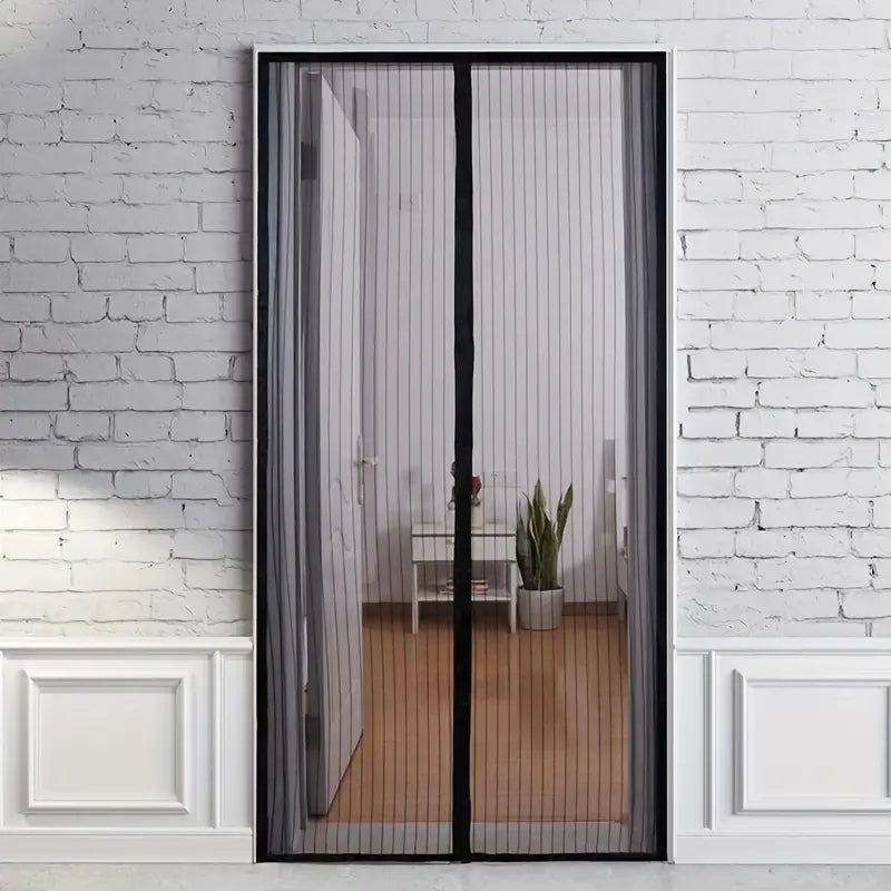 Magnetic Hinged Door Screen with Automatic Closing for Insect Protection