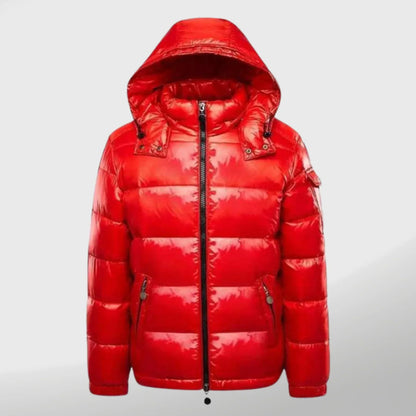 Marty Long Sleeve Puffer Jacket Warm Zip Up Winter Coat