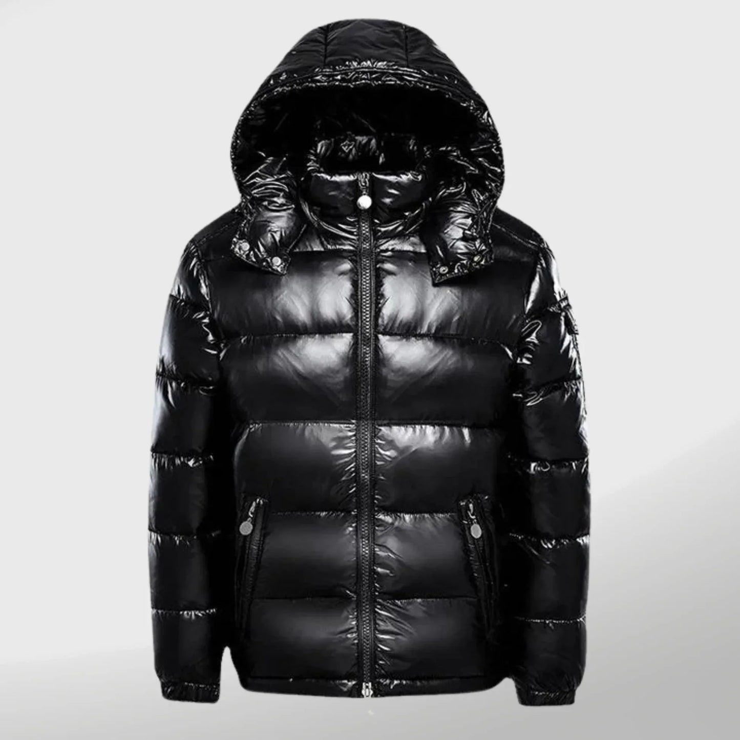 Marty Long Sleeve Puffer Jacket Warm Zip Up Winter Coat
