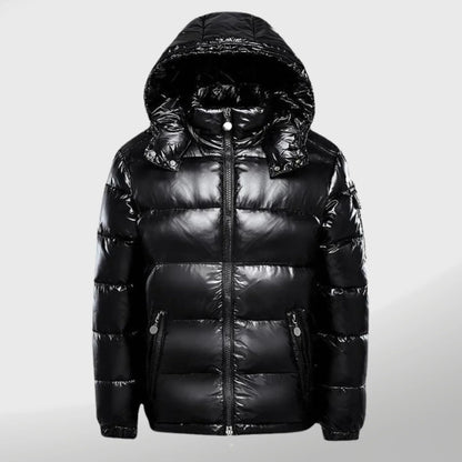 Marty Long Sleeve Puffer Jacket Warm Zip Up Winter Coat